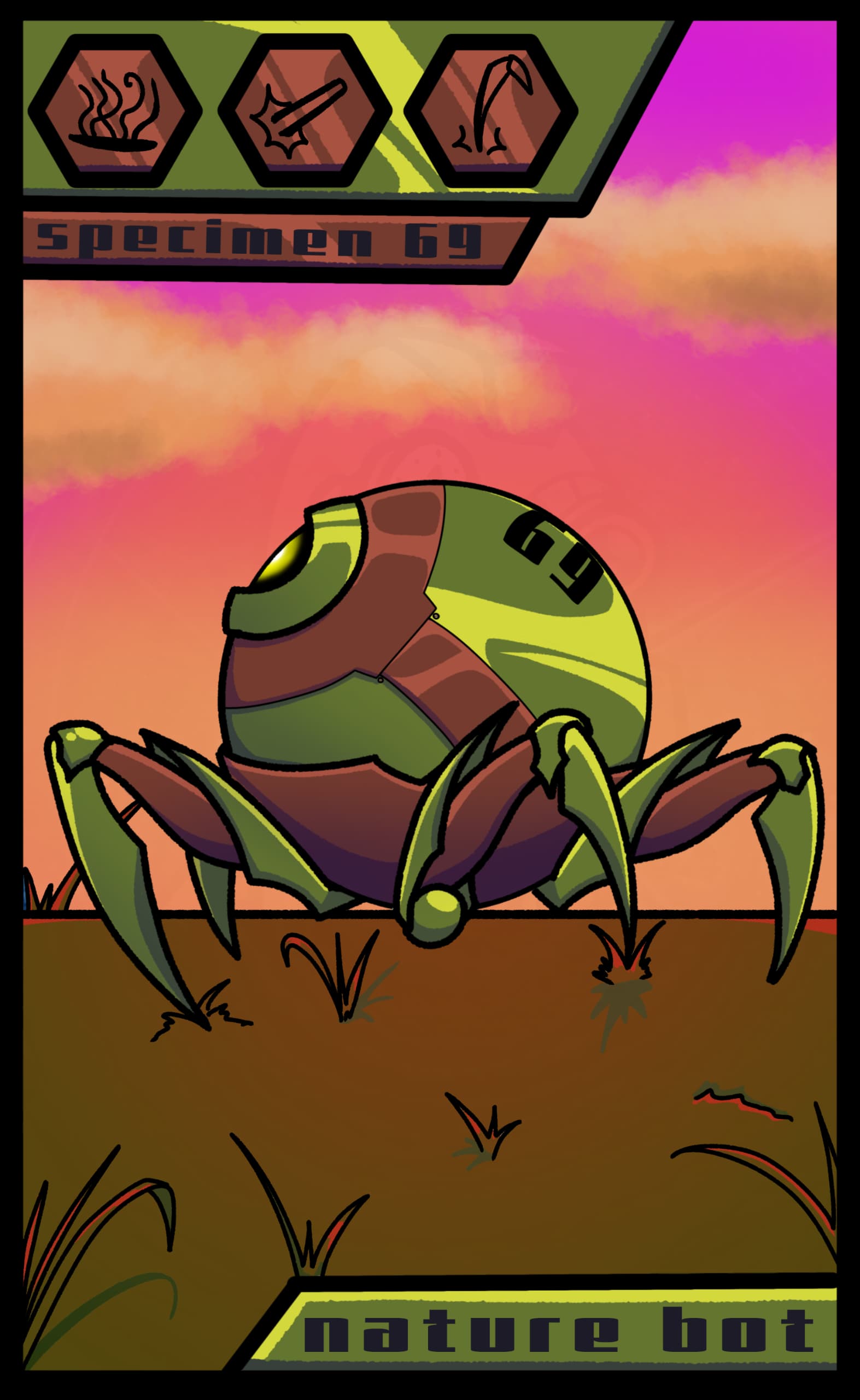 Nature Bot Card